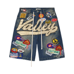 Vale Forever Rainstorm Jorts Mid Wash