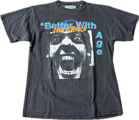 Better With Age The Fake Tee Dark Grey