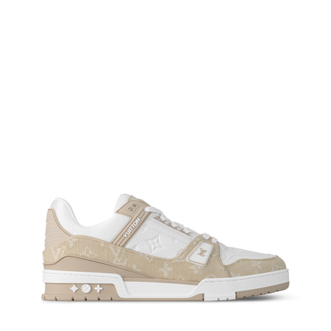 LV Trainer Sneaker Beige