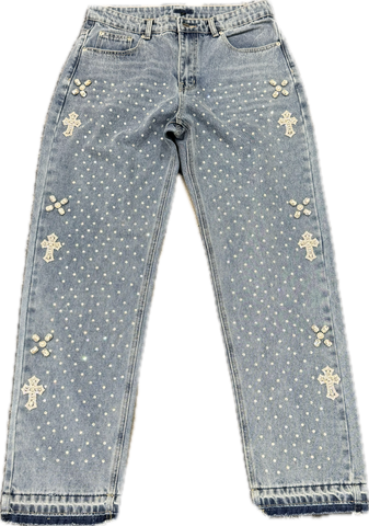 Billionaire Dreams Light Blue Jeans