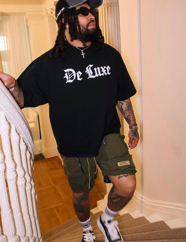 De Luxe - Angel Tee Black