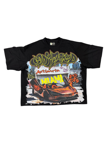 Godspeed Artlanta Miami Black Tee