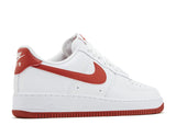 Nike AIR FORCE 1 '07 'WHITE DRAGON RED'