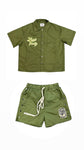 Saint Vanity Nylon Set Green