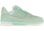 LV Trainers Mint Green