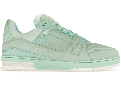 LV Trainers Mint Green