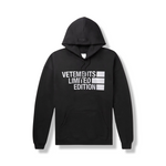 Vetements Limited Edition Logo Printed Hoodie