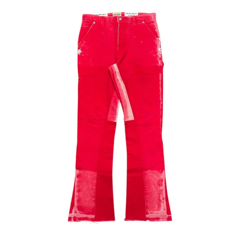 Gallery Dept. La Carpenter Flared Jeans Bright Red