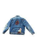 Better With Age Gentleman's denim jacket with vintage patches