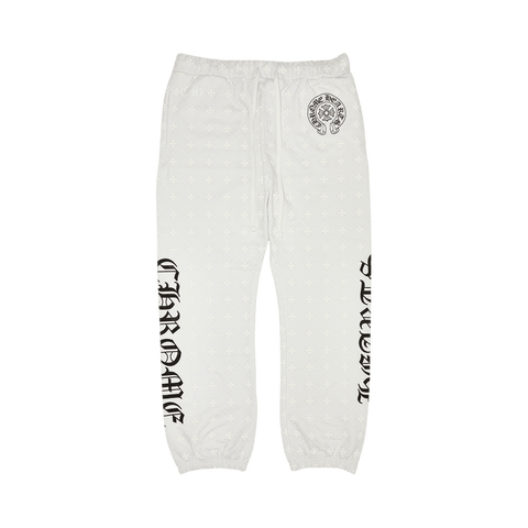 Chrome Hearts Monogram Sweatpants White