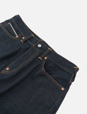 EVISU BOLD SEAGULL PRINT CARROT FIT JEANS #2017