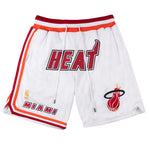 Just Don Miami Heat Short White