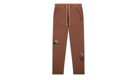 Travis Scott x Jordan Fleece Pants Archaeo Brown