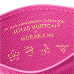 LV x Takashi Murakami Card Holder White Multicolored
