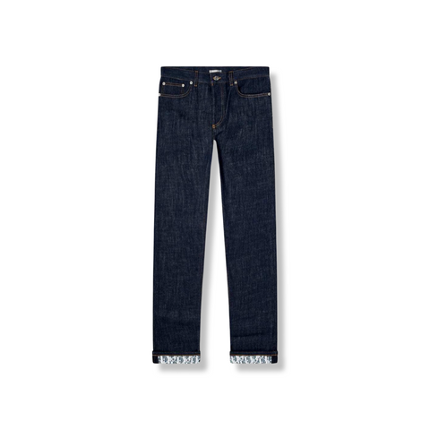 Dior Oblique Lined Raw Slim Jean Dior Homme