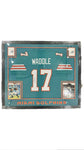 Jaylen Waddle Dolphins Framed Jersey