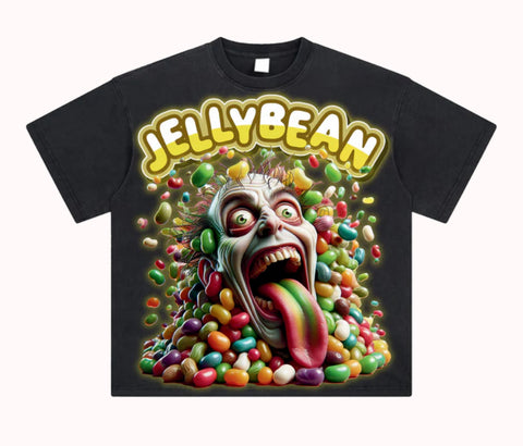 Jellybean Nasty Bean Distressed Tee