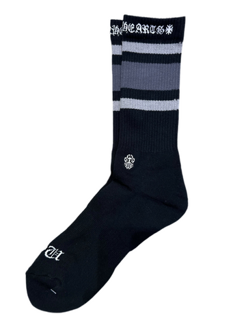 Chrome Hearts Sport Socks Black Grey