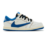 FRAGMENT DESIGN X TRAVIS SCOTT X JORDAN 1 RETRO LOW OG SP TD 'SAIL MILITARY BLUE'