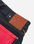 EVISU BOLD SEAGULL PRINT CARROT FIT JEANS #2017
