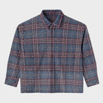 HMDD Disco Flannel Navy & Red