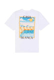 Casablanca Surreal Pool Printed T-shirt