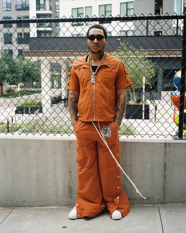 Saint Vanity Nylon Set Orange