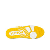 LV x Yayoi Kusama Trainer White Yellow