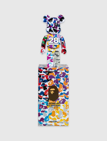 Bearbrick x BAPE 28th Anniversary Camo #2 1000%