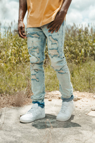 Dry Rot Two Tone Standard Denim Tears