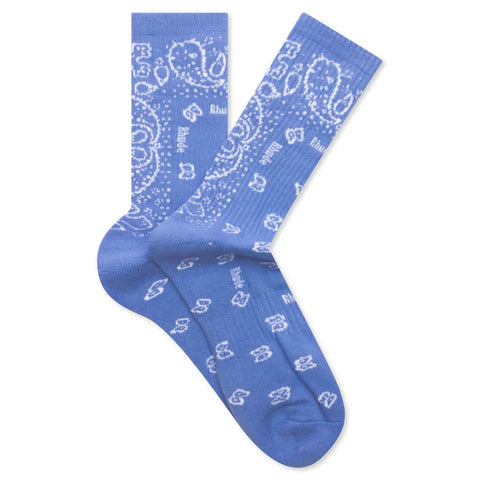 Rhude Bandana Jacquard Socks