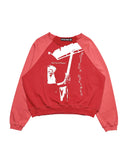 BOTTEGA DESIRES FIRE OF DESIRES CREWNECK RED