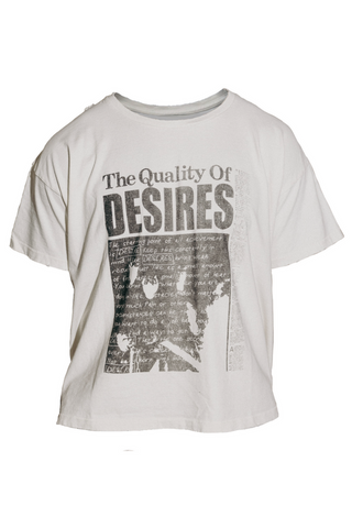 Matiere De Desirs - Quality of Desires T-Shirts - Ivory