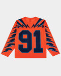 Eric Emmanuel Football Jersey Mesh Orange Black
