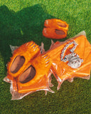Bravest Studios GLORANGE BEAR CLAW MULES (ORANGE)