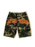Bottega Desires CAMO CARGO SHORTS
