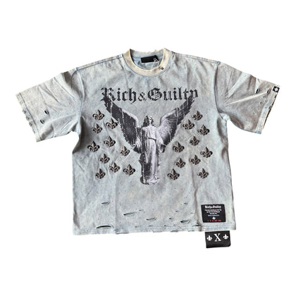 Rich & Guilty Vatican Blue Tee