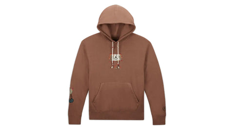 Travis Scott × Jordan Flight
Graphic Hoodie Archaeo Brown