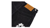 Denim Tears x Levi's Cotton Wreath Jean Short Black