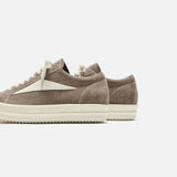 Rick Owens Vintage Dust Milk Low-Top Sneakers