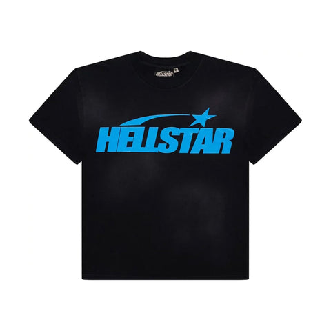 Hellstar Clasic T-shirt Black/Blue