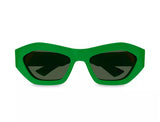 Bottega Veneta Triangle Acetate 54MM Geometric Sunglasses