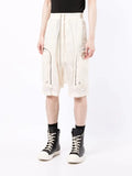 Rick Owens DRKSHDW
Bauhaus dropped-crotch shorts
