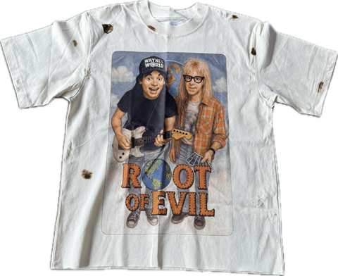 Root of Evil Wayne's World Tee