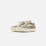 Rick Owens Vintage Dust Milk Low-Top Sneakers