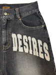 Bottega Desires DENIM SHORTS (BLACK)