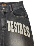 Bottega Desires DENIM SHORTS (BLACK)