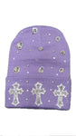 Billionaire Dreams Folded Beanie Purple