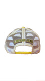 Caviar Club Yellow Print Mesh Hat