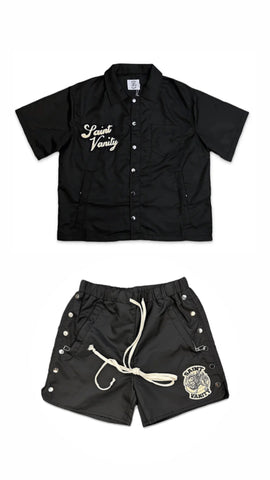 Saint Vanity Nylon Set Black